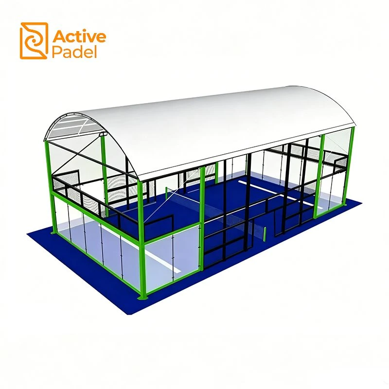 Roofed Padel Court
